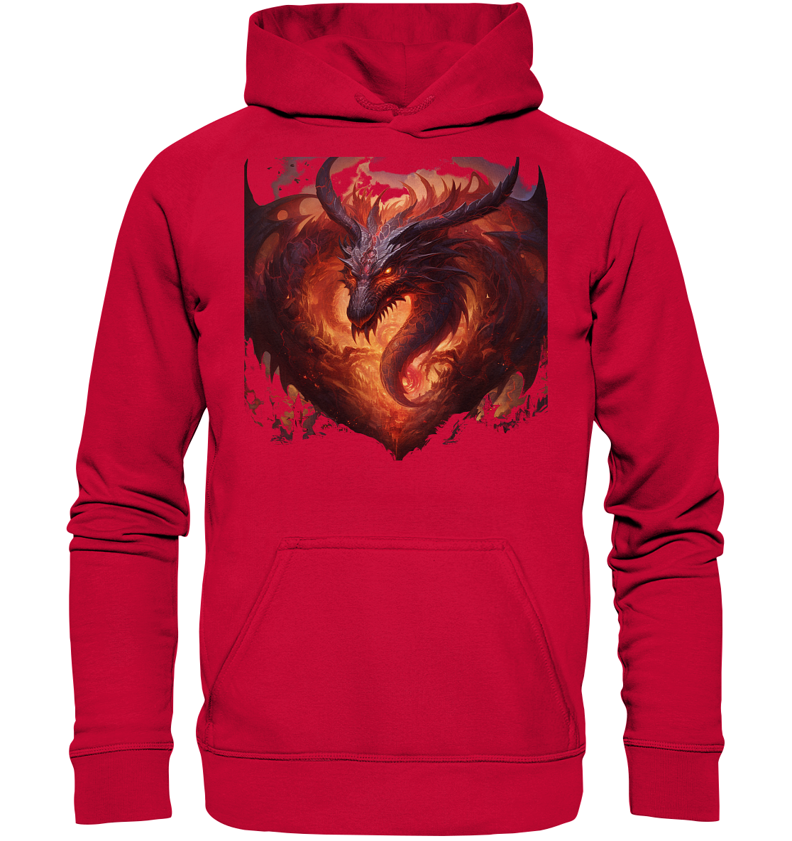 Dragon Heart - Basic Unisex Hoodie