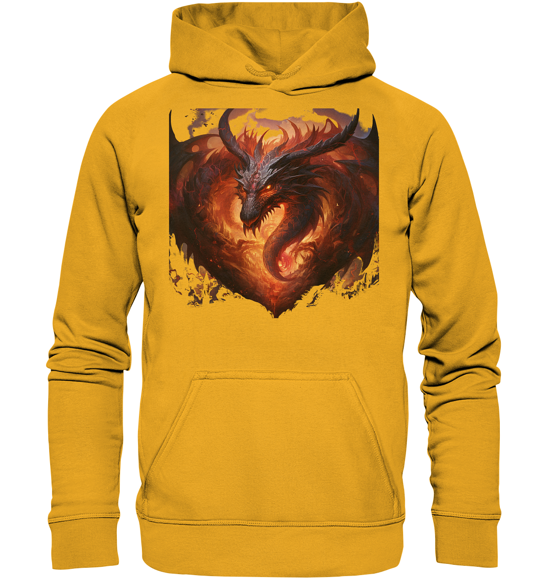 Dragon Heart - Basic Unisex Hoodie