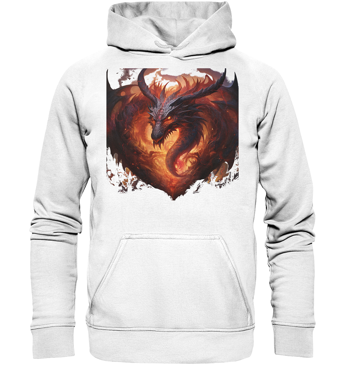Dragon Heart - Basic Unisex Hoodie