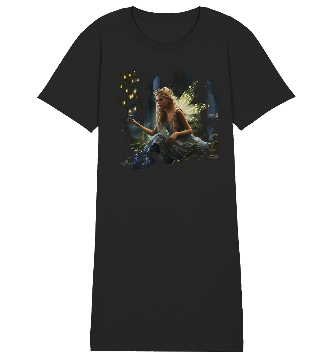 Fairy Princess - Ladies Organic Shirt Dress