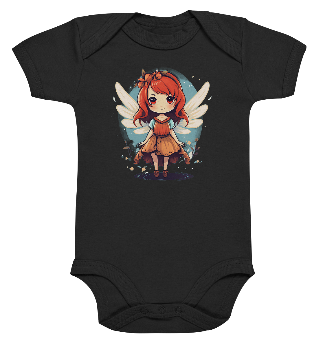 Fairy Girl - Organic Baby Bodysuit