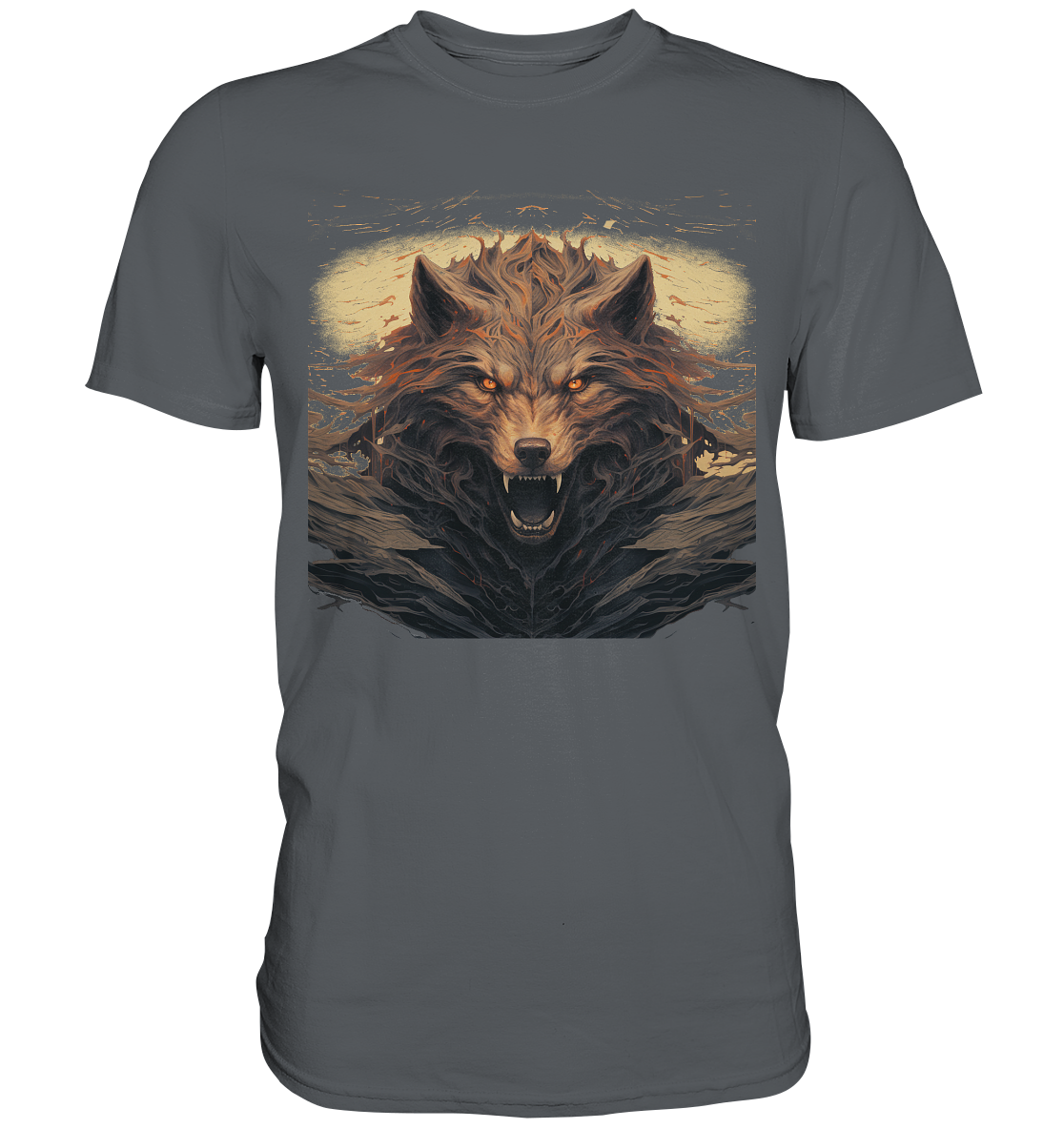 Fenrir Head - Premium Shirt