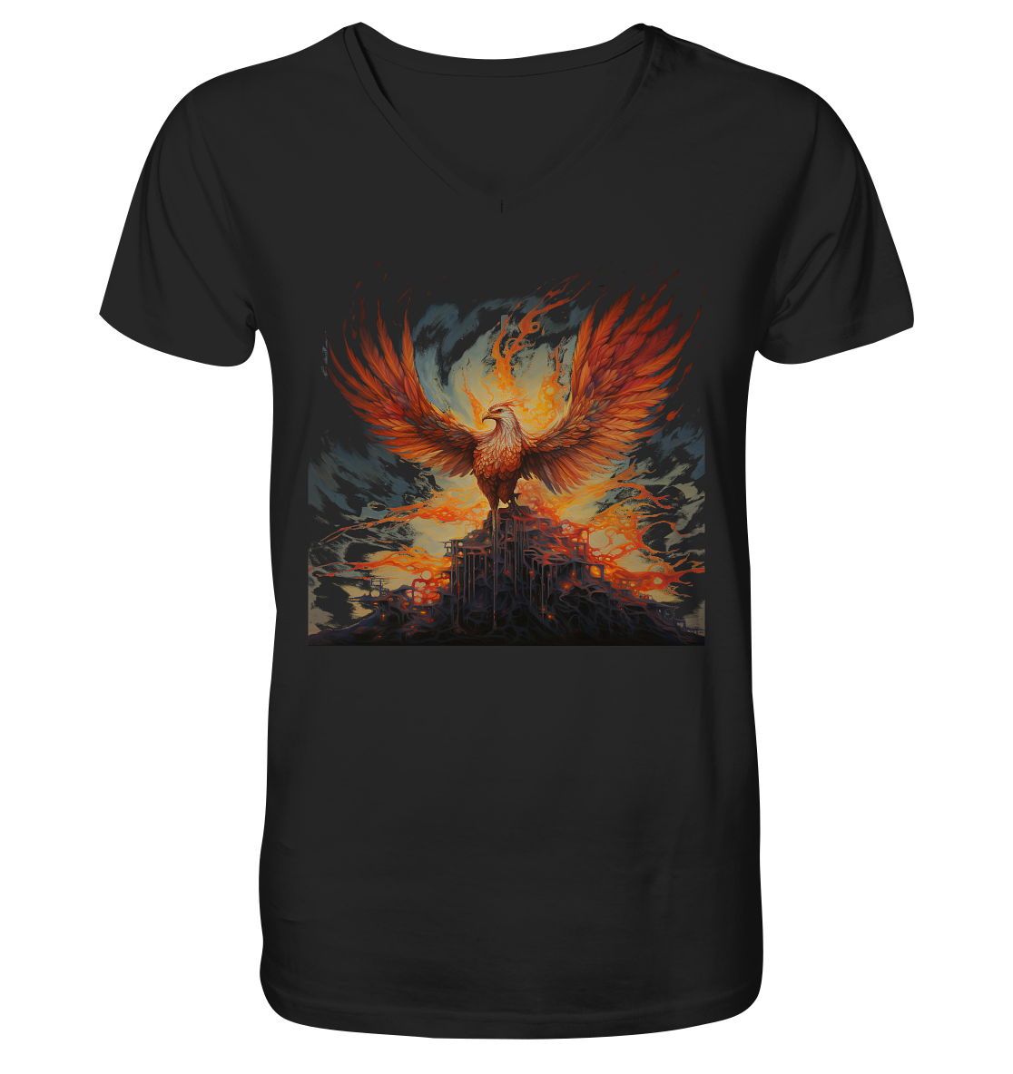 Phönix Wings - V-Neck Shirt
