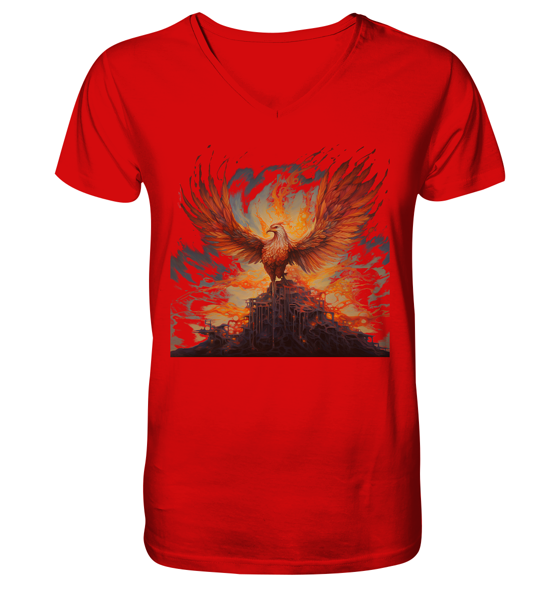Phönix Wings - V-Neck Shirt