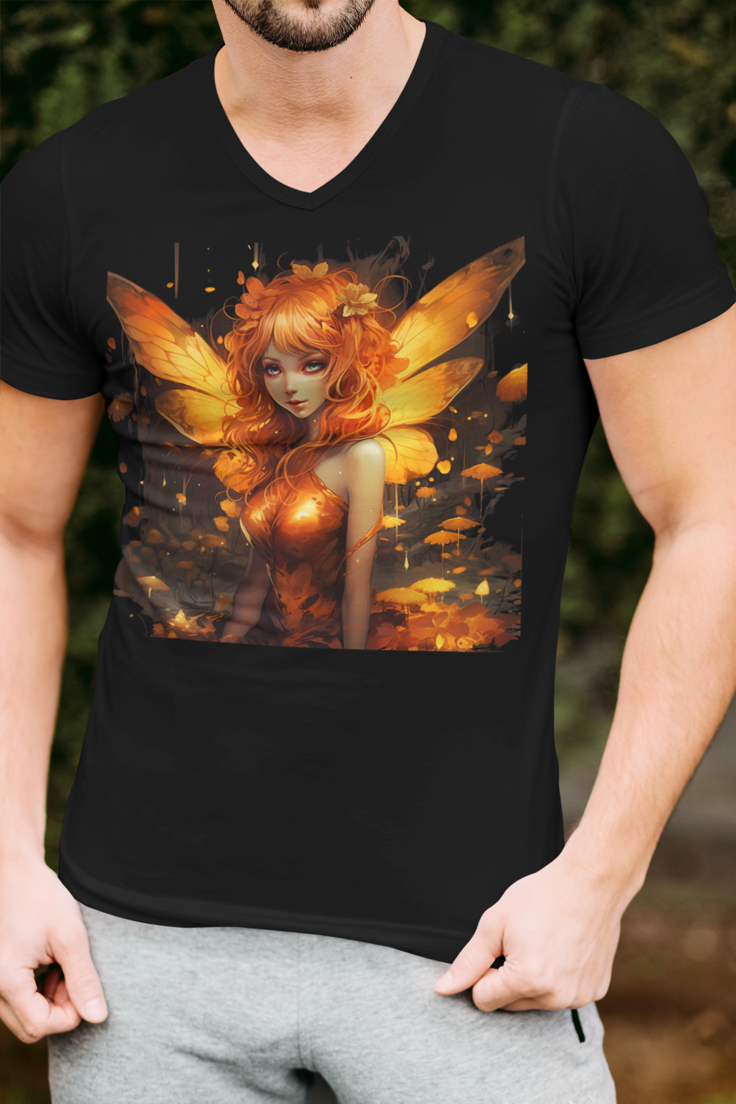 Fairy Forest - V-Neck Shirt
