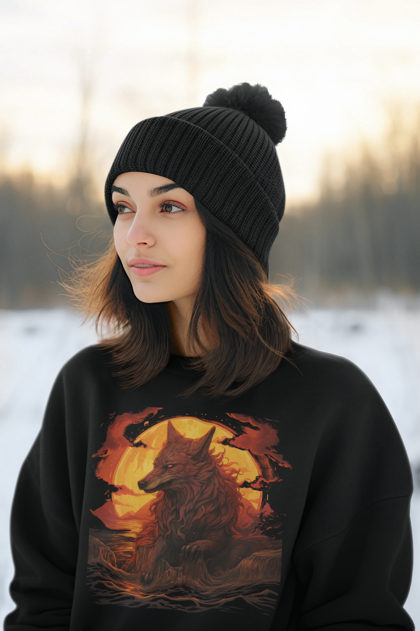 Fanrir Moon - Premium Sweatshirt